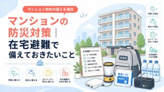 マンションの防災対策｜在宅避難で備えておきたいこと