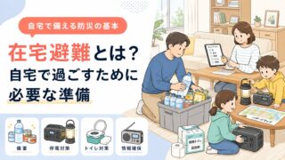 在宅避難とは？自宅で過ごすために必要な準備